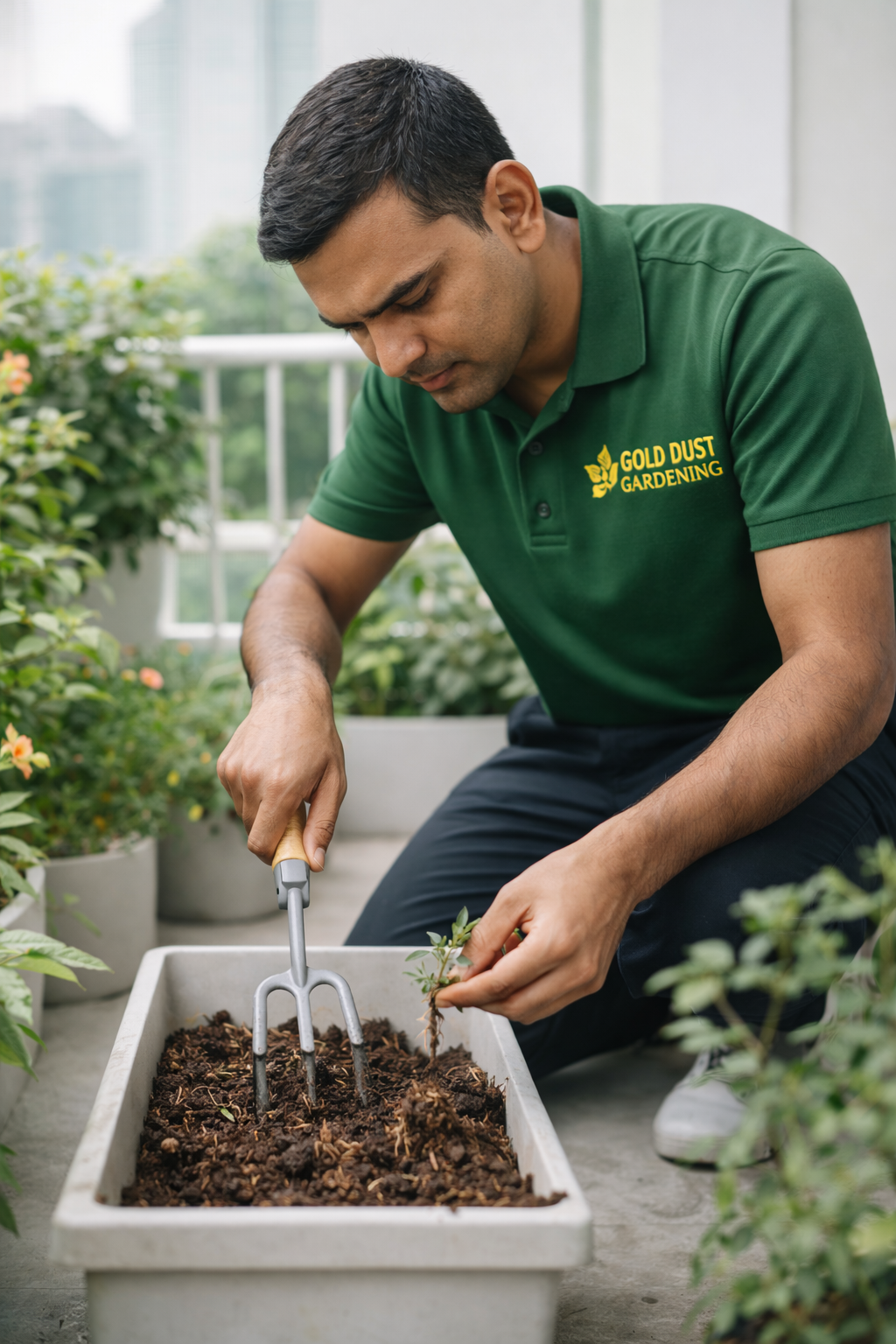 Soil loosening and weeding